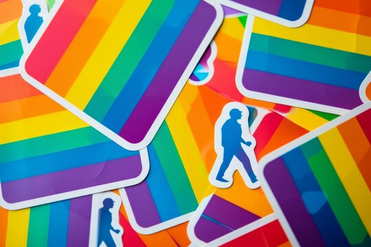 LGBT and Gay pride events celebrate the diversity of sexual orientations, with rainbow flags waving proudly to symbolize unity