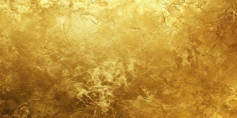 textured gold leaf surface, shimmering with a luxurious golden color and intricate crackled details...