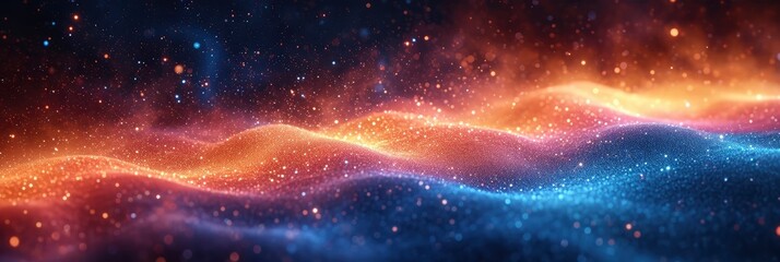 Obraz premium Vibrant Retro Psychedelic Grainy Gradient Background, Background Image, Background For Banner, HD