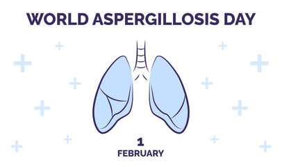 Awareness banner for World Aspergillosis Day