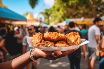 Santo Domingo Street Food Extravaganza: A Culinary Adventure Through Bustling Streets, Exploring the Delectable World of Dominican Flavors, from Empanadas to Tostones. A Vibrant Gastronomic Journey.

