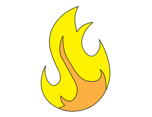 Yellow Fire OR Flames