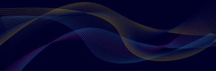 Abstract digital future technology concept line background. Modern wide banner technology design. presentation, poster, texture, slide, magazine, web design, cover, flyer, card, data visualization.