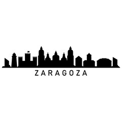 Fototapeta premium Zaragoza skyline