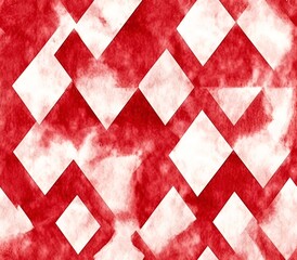 Red and White Acid Wash, Fabric Pattern, Seamless Pattern.