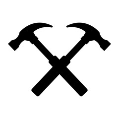 Crossed hammers