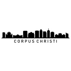 Fototapeta premium Skyline Corpus Christi