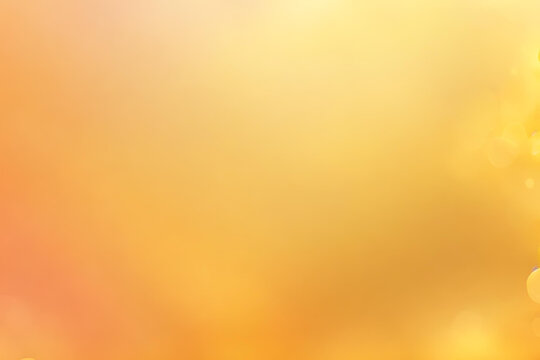Abstract gradient smooth Blurred Bokeh Yellow-Orange background image