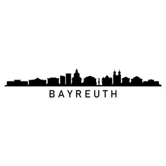 Fototapeta premium Skyline Bayreuth