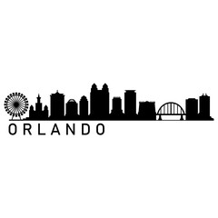 Orlando skyline - obrazy, fototapety, plakaty