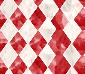 Red and White Acid Wash, Fabric Pattern, Seamless Pattern.