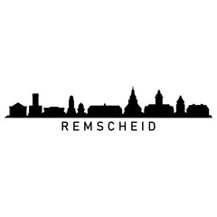 Fototapeta premium Remscheid skyline