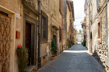 Fototapeta na wymiar Town of Bracciano - Italy