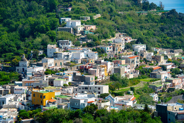 Town of Ischia Island - Italy - obrazy, fototapety, plakaty
