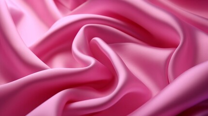 Abstract background pink color fabric Ai Generative