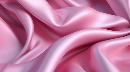 Obraz premium Abstract background pink color fabric Ai Generative