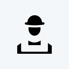 Icon Builder. suitable for building symbol. glyph style. simple design editable. design template vector. simple illustration