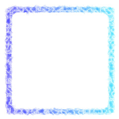 Watercolor Texture Square Frame