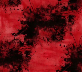 Red and Black Acid Wash, Fabric Pattern, Seamless Pattern.