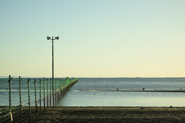 船橋三番瀬夕景