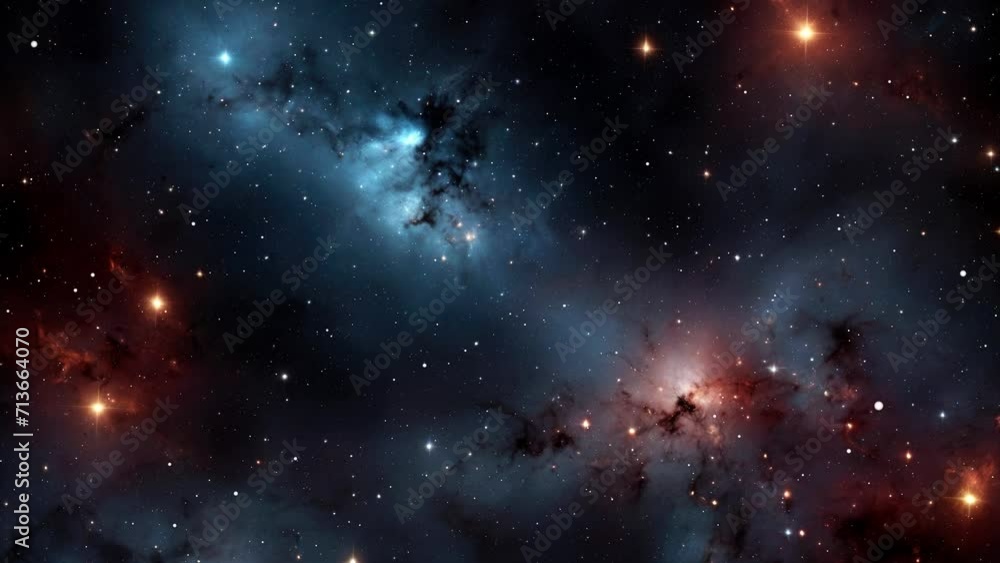 Sticker space galaxy, created with some elements made with generative ai
