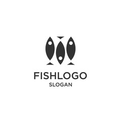 Fish logo vector