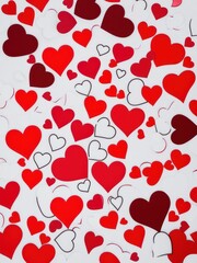 seamless background with hearts or seamless pattern with hearts, seamless background with love or seamless pattern with love