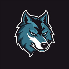logo icon wolf mascot25