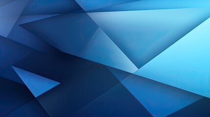 Abstract symmetrical blue gradient background. Geometrical wallpaper concept.