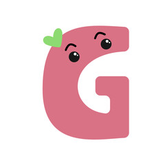 Alphabet character G