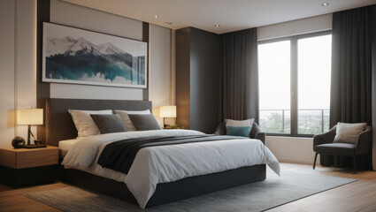 modern bedroom interior design. interion design inspiration
