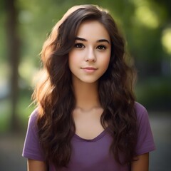 Fototapeta premium portrait of a girl
