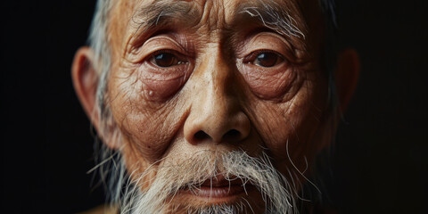 Chinese grandfather, generative AI