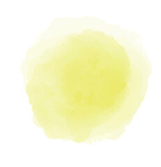 abstract yellow watercolor hand drawn background