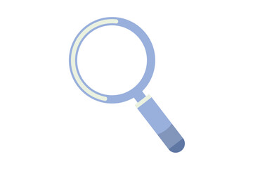 Magnifying Glass Social Media Sticker Design