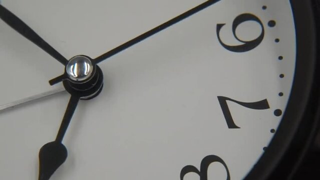 close up of a clock