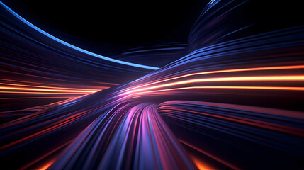 Modern digital abstract 3D background, abstract lines background