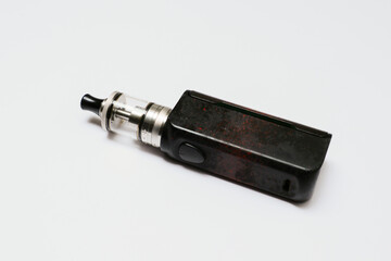 a vaporizer, vape or electric cigarette isolated on white background