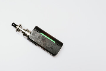 a vaporizer, vape or electric cigarette isolated on white background