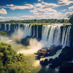 
Iguazú and Igaçu national parks: Argentina and Brazil These national parks, home to one of the world's most incredible waterfalls,
