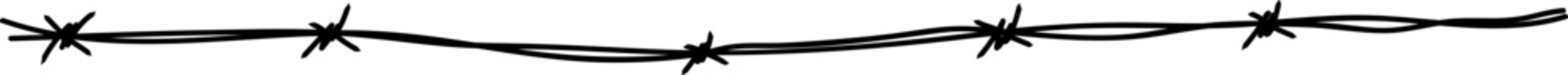 Barbed Wire Illustration