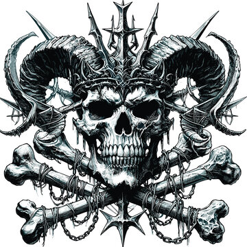 skull and crossbones