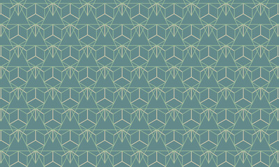 Dive into modern sophistication with this green or teal geometric pattern. Perfect for adding a chic and vibrant touch to your designs.