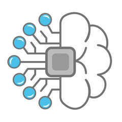 Artificial Intelligence Human Brain Technology, Future Digital Computer Technology Design