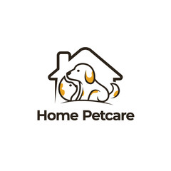 Home Pet care Logo Design