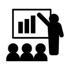 Obraz premium Teaching icon
