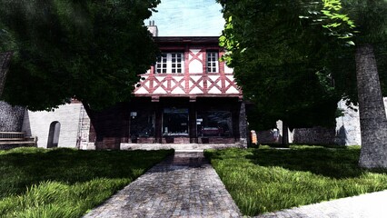 middle town art render