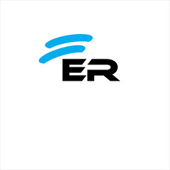 ER letter logo