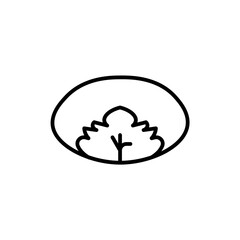 Kashiwamochi line icon