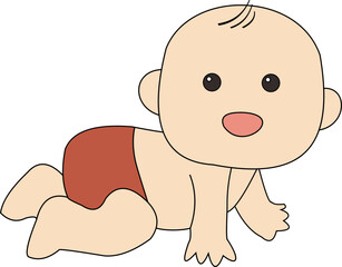Baby illustration
